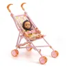 Poussette "Flowers" accessoire pour poupée POMEA de Djeco 7841