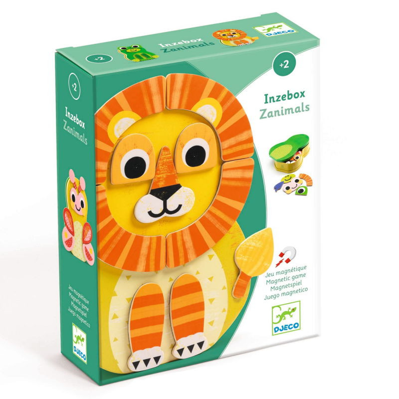 Inzebox Zanimals, jeu magnétique DJECO 3088