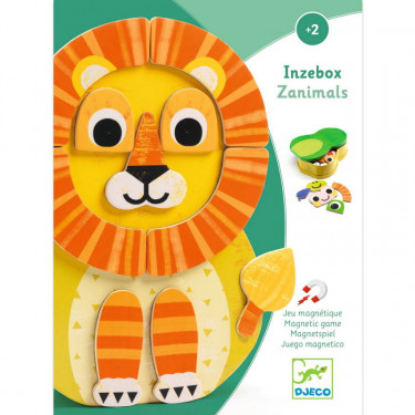 Inzebox Zanimals, jeu magnétique DJECO 3088