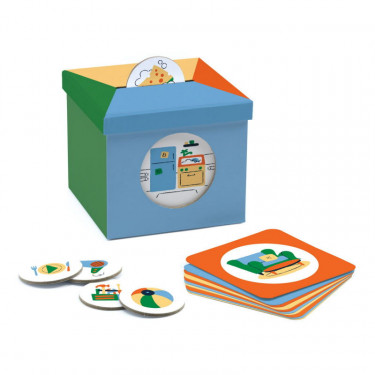 Kioukoi "Maison" Jeu de tri Eduludo DJECO 8146