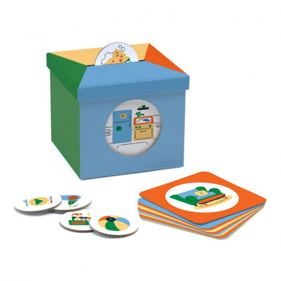 Kioukoi "Maison" Jeu de tri Eduludo DJECO 8146