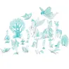 Kit figurines fées DIY "Monde féérique" DJECO 8008 Color. Assemble. Play