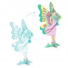 Kit figurines fées DIY "Monde féérique" DJECO 8008 Color. Assemble. Play