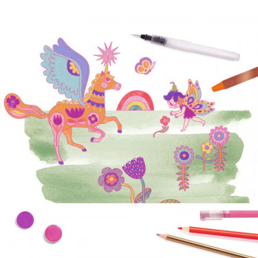 Grande boite de couleurs étincelantes "Sparkling Box" DJECO 9797