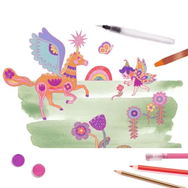 Grande boite de couleurs étincelantes "Sparkling Box" DJECO 9797