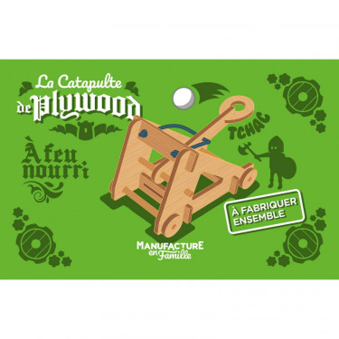 La catapulte de Plywood de Manufacture en Famille