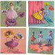 Dessin au pastel "Ballerines" DJECO 9381 inspired by Edgar Degas