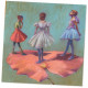 Dessin au pastel "Ballerines" DJECO 9381 inspired by Edgar Degas