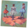 Dessin au pastel "Ballerines" DJECO 9381 inspired by Edgar Degas