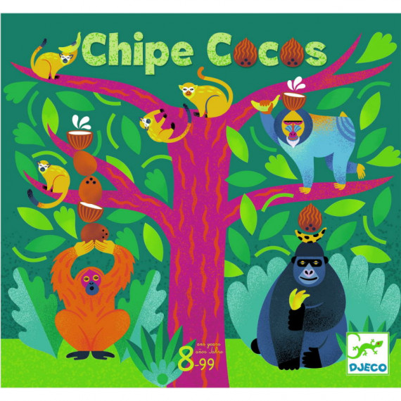 Chipe Cocos, jeu de stratégie DJECO 8594
