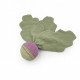 Doudou en coton bio "le navet rayé violet" The veggy toys