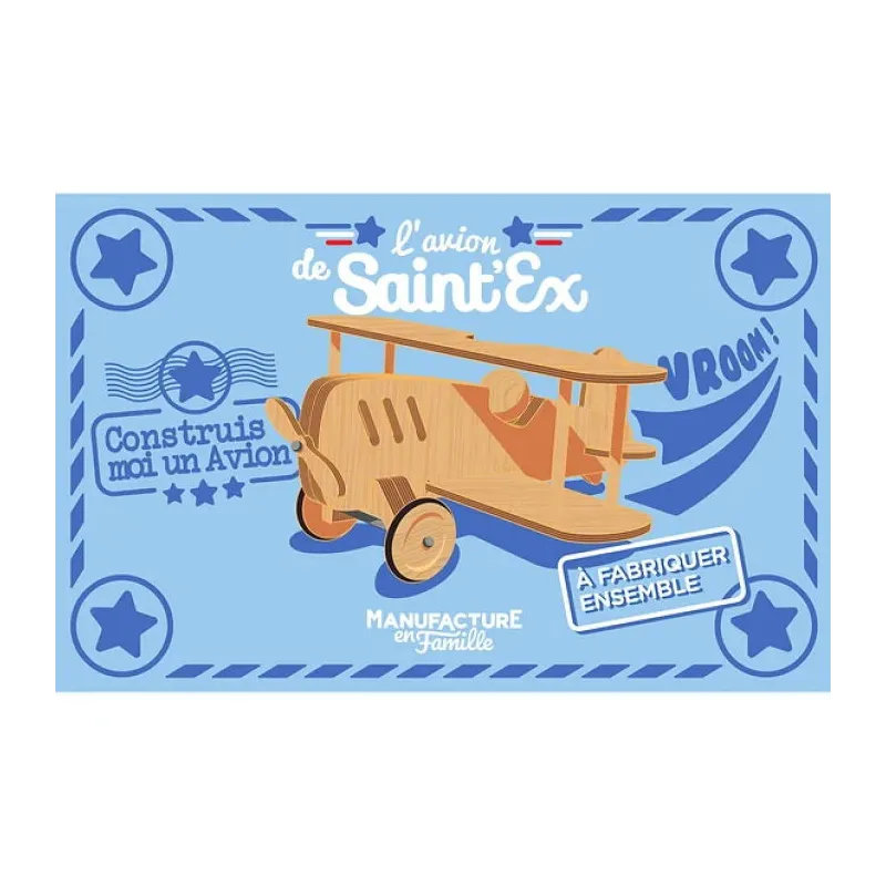 L'avion de Saint EX de Manufacture en Famille