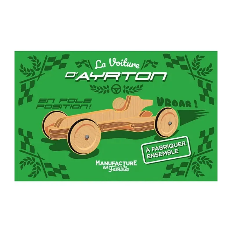 La voiture d'Ayrton de Manufacture en Famille