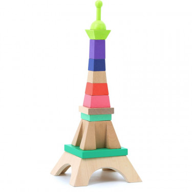 Tour Eiffel empilable en bois VILAC 2405