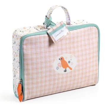 Valise de voyage pour poupée POMEA de Djeco 7860