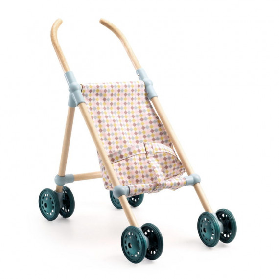 Jouet poussette en bois top
