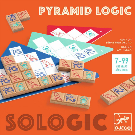 PYRAMID LOGIC Jeu Sologic de DJECO 8532