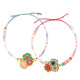 Duo de bracelets You & Me "Tila et fleurs" DJECO 0020