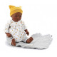 Poupée Bibichou métisse Sylvia Natterer 35cm "Eliott" Petitcollin