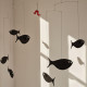 Mobile en papier "Banc de poissons" Flensted Mobiles