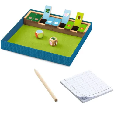 Shut the box junior, jeu de dés DJECO 5233