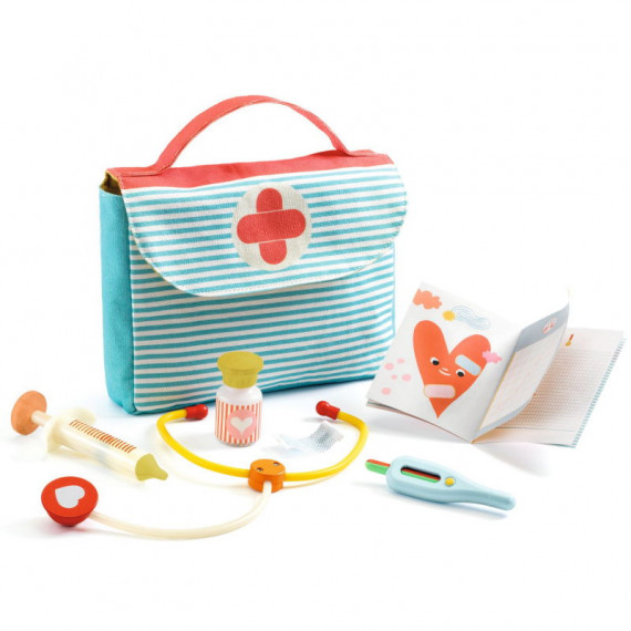 Mallette Docteur Enfant Jouet - 32 Pièces Kit du Docteur Médicale