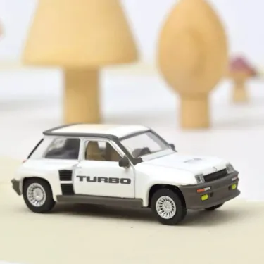 Renault 5 TURBO 1980 blanc Norev 1/64