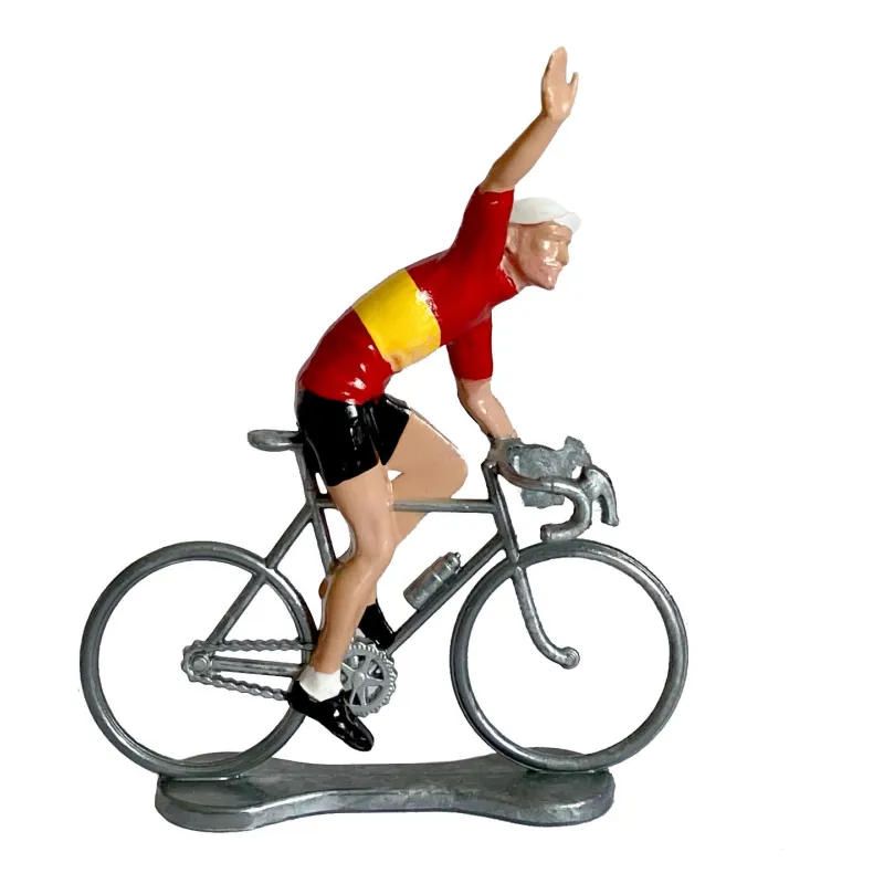 Figurine cycliste winner maillot Espagne _ Bernard & Eddy