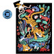 WIZZY' PUZZLE "le saut du tigre" 50 pcs DJECO 7031