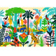 Puzzle gallery 100 pcs "Jungle" DJECO 7619