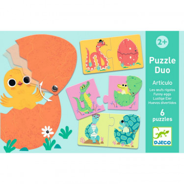 Puzzle sonore bois Ouaf woof - Made in Bébé