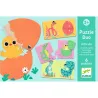 6 puzzles duo articulo "les oeufs rigolos" DJECO 8193