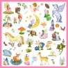 Stickers métallisés "Fantasy" Djeco 9279