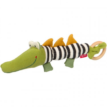 Hochet tricoté crocodile SIGIKID 39212