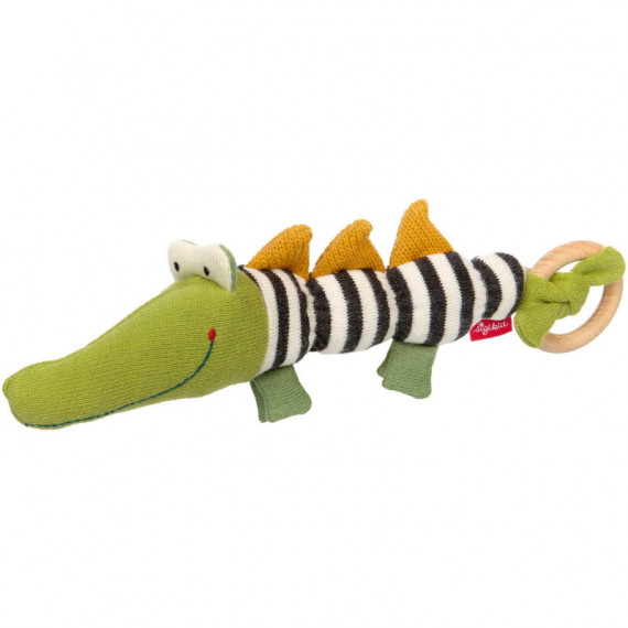 Hochet tricoté crocodile SIGIKID 39212