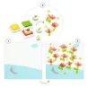Coffret tampons "Avec des fleurs" DJECO 9950