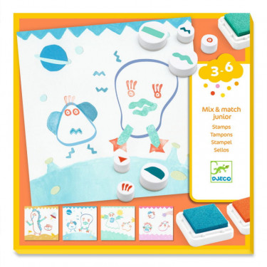 Coffret tampons "Là-haut" DJECO 9951