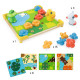 Mosaïco Ducky & Co, jeu de mosaïque DJECO 8142