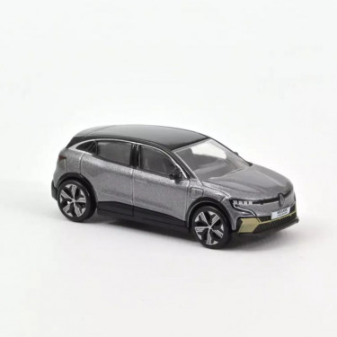 Renault Megane E-Tech 100% électrique 2022 Grise et noire, voiture jouet Norev