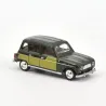 Renault 4 'Parisienne' verte & jaune 1967, voiture Norev 1/64