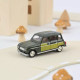 Renault 4 'Parisienne' verte & jaune 1967, voiture Norev 1/64