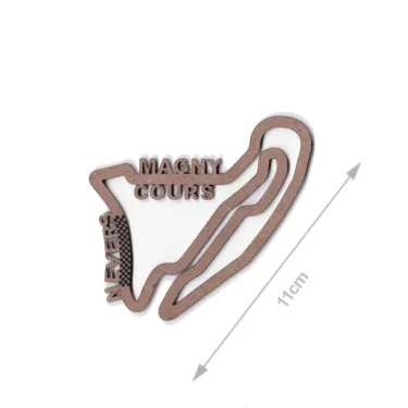 Circuit automobile _ Nevers Magny-Cours _ décoration murale en bois naturel