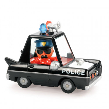 Hurry Police Voiture Crazy Motors DJECO 5473