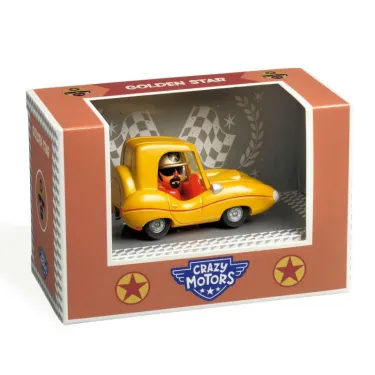 Golden Star Voiture Crazy Motors DJECO 5475
