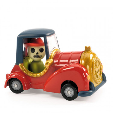 Red Skull Voiture Crazy Motors DJECO 5470