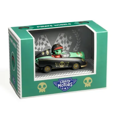 Pirate Wheels Voiture Crazy Motors DJECO 5487