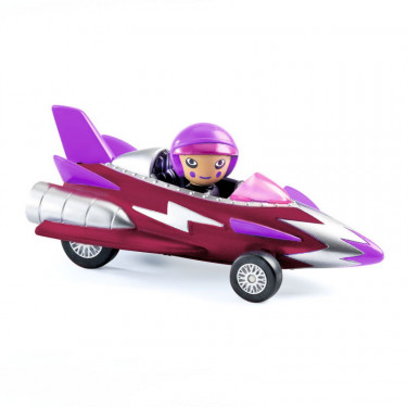 Miss Burgundy Voiture Crazy Motors DJECO 5483