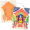 Cartes à gratter duo color "Drôles de maisons" DJECO 9713