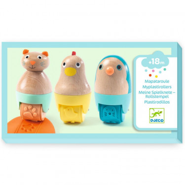 Mapataroule, rouleaux pour pâte à modeler DJECO 9035