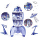 Kit fusée spatiale DIY DJECO 8009 Color. Assemble. Play